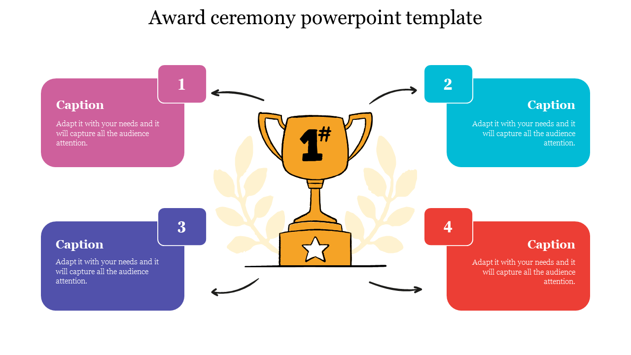 Award Ceremony PowerPoint Template and Google Slides